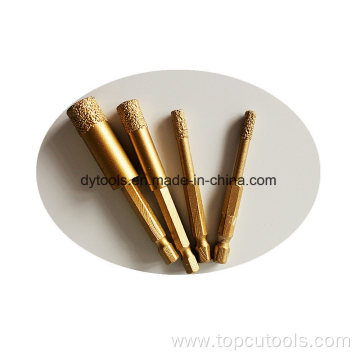 Good Performance Vacuum Brazed Diamond Core Drill Bit for Drilling Tile